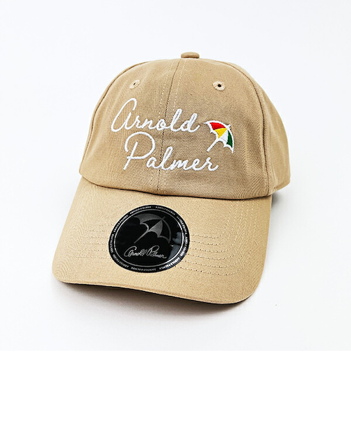 Arnold Palmer(アーノルドパーマー) 筆記体ロゴキャップ (ベージュ) 帽子 アパレル
