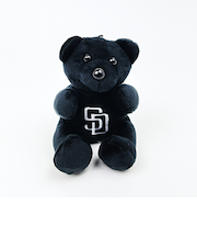 MLB(メジャーリーグ) パドレス ベアキーホルダー(大) ブラック