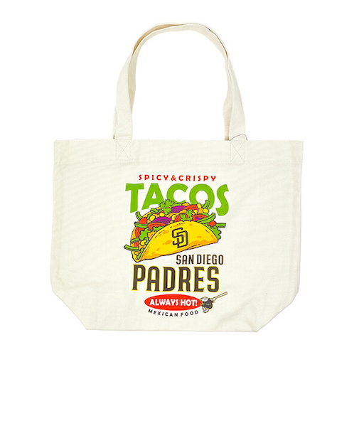 MLB(メジャーリーグ) パドレス タコス トートバッグ