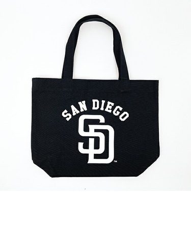 MLB(メジャーリーグ) パドレス キャンパストートバッグ ブラック