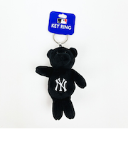 MLB(メジャーリーグ) ヤンキース ベアキーホルダー(小) ブラック