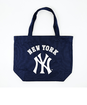 MLB(メジャーリーグ) ヤンキース キャンパストートバッグ ネイビー