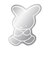 ミッフィー miffy 70th ホワイト デコレーションミラー 鏡