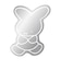 ミッフィー miffy 70th ホワイト デコレーションミラー 鏡