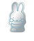 ミッフィー miffy 70th ブルー デコレーションミラー 鏡