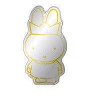 ミッフィー miffy 70th イエロー デコレーションミラー 鏡
