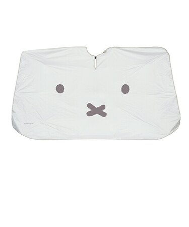 ミッフィー 傘 サンシェード ミッフィーフェイス 日よけ カー用品 miffy