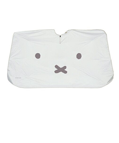 ミッフィー 傘 サンシェード ミッフィーフェイス 日よけ カー用品 miffy