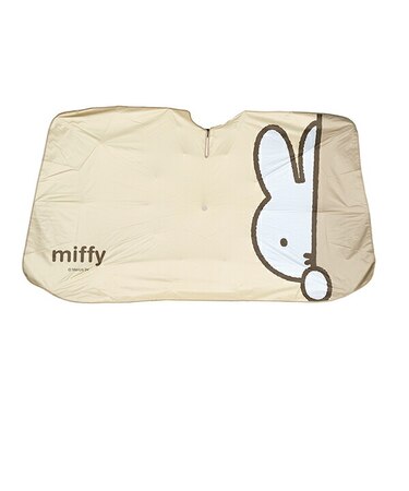 ミッフィー 傘 サンシェード のぞき見ミッフィー 日よけ カー用品 miffy