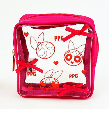 パワーパフガールズ ブロッサム リボンスクエアポーチ パワパフ