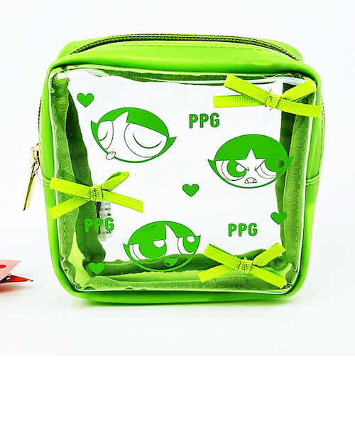 パワーパフガールズ バターカップ リボンスクエアポーチ