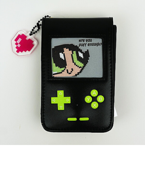 パワーパフガールズ バターカップ ゲームモチーフポーチ パワパフ