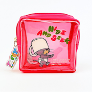 トムとジェリー タフィー PVCポーチ ピンク トムジェリ