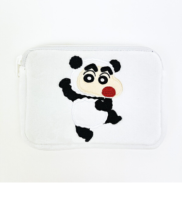 クレヨンしんちゃん ぱんだ なりきりアニマルミニティッシュポーチ