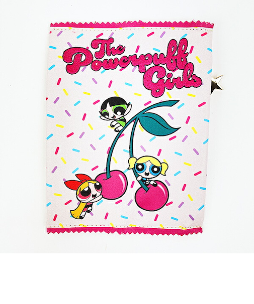 パワーパフガールズ さくらんぼ お菓子モチーフポーチ