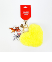 トムとジェリー ハートチャーム イエロー