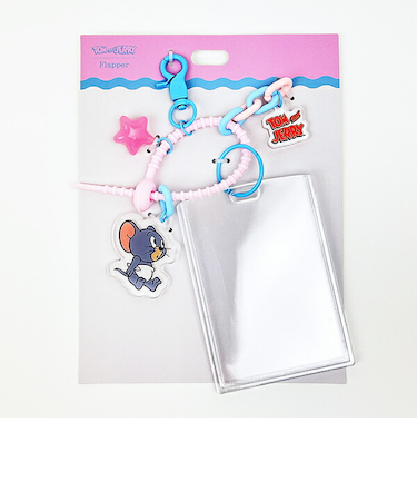 トムとジェリー タフィー じゃらじゃらケース キーホルダー 推し活