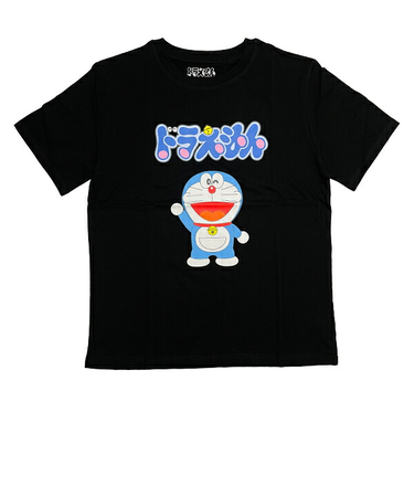 ドラえもん Tシャツ(L) ブラック アパレル