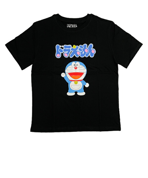 ドラえもん Tシャツ(L) ブラック アパレル
