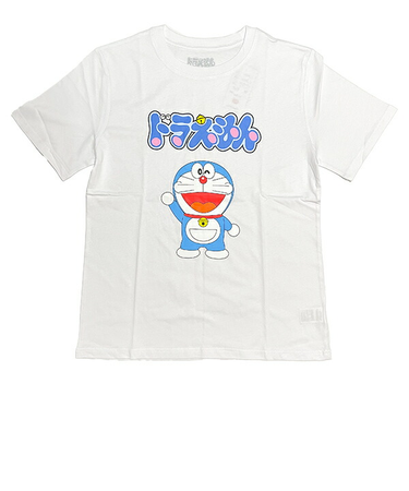 ドラえもん Tシャツ(L) ホワイト アパレル
