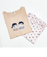 ペコちゃん ペコ＆ポコ ルームウェア L パジャマ