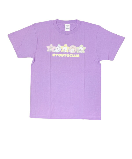 ほわころくらぶ  UTOUTOCLUB Tシャツ パープル S
