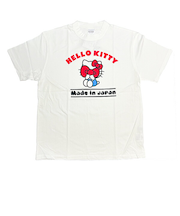 サンリオ ハローキティ Tシャツ(L) ホワイト アパレル 日本製 Sanrio