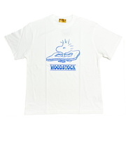 スヌーピー ウッドストック Tシャツ(M) ホワイト アパレル 日本製 SNOOPY