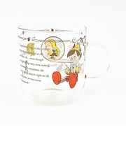 ディズニー 耐熱ガラスマグ ピノキオ マグカップ キッチン グラス