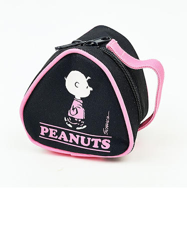 スヌーピー チャーリーブラウン おにぎりランチバッグ ブラック SNOOPY