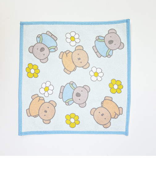 ミッフィー miffy ボリスとコオ ミニタオル ハンカチ 日本製 西川