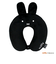 ミッフィー miffy 低反発ネックピロー (ブラック) 旅行