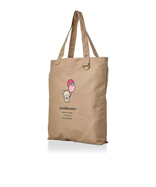 リラックマ コリラックマ トートバッグ  (ベージュ)