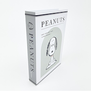 スヌーピー ブック型ボックス ロングスリム ホワイト SNOOPY