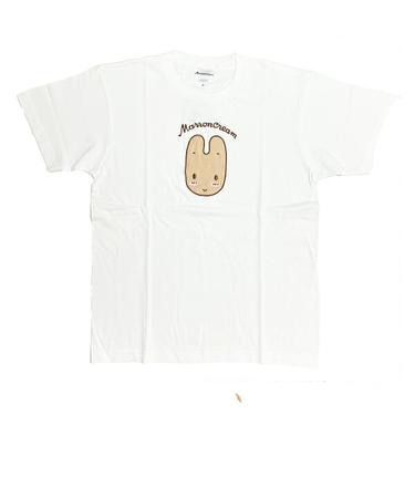 サンリオ マロンクリーム アップリケTシャツ(M) ホワイト アパレル Sanrio