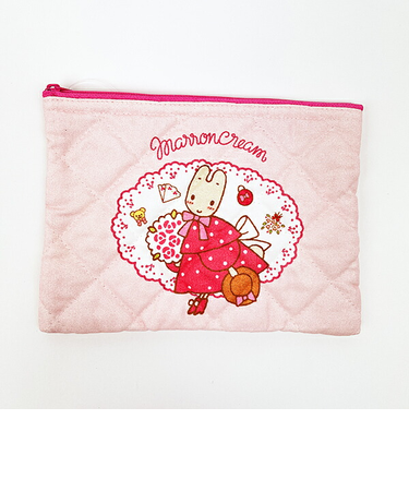 サンリオ マロンクリーム キルティングポーチ 日本製 Sanrio