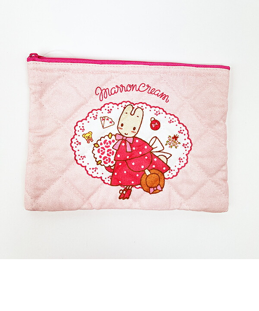 サンリオ マロンクリーム キルティングポーチ 日本製 Sanrio
