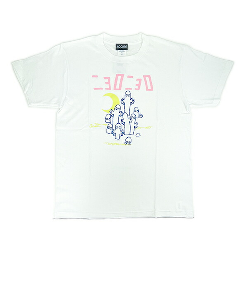 ムーミン ニョロニョロ Tシャツ(M) ホワイト アパレル MOOMIN