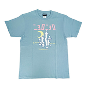 ムーミン ニョロニョロ Tシャツ(M) ブルー アパレル MOOMIN