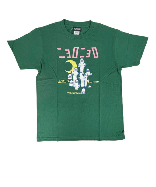 【ムーミン 】POLO T-シャツ ムーミン ニョロニョロ ポケット Tシャツ (ホワイト) Mサイズ