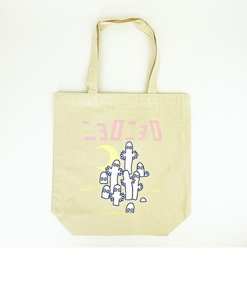 ムーミン ニョロニョロ トートバッグ ナチュラル MOOMIN