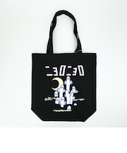 ムーミン ニョロニョロ トートバッグ ブラック MOOMIN