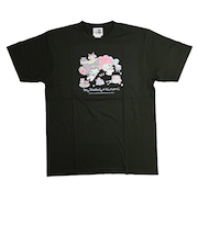 サンリオ マイメロディ50th ＆クロミ20th エンジェルTシャツ(L) ブラック アパレル Sanrio