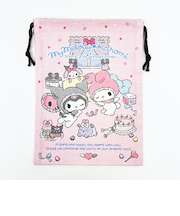 サンリオ マイメロディ50th &クロミ20th エンジェル巾着 日本製 Sanrio