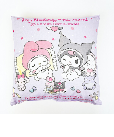 サンリオ マイメロディ50th ＆クロミ20th エンジェルクッション 日本製 Sanrio