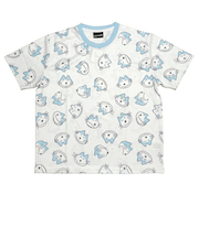 11ぴきのねこ カオ ドライメッシュTシャツ(ホワイト) アパレル