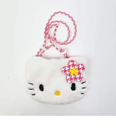 サンリオ ハローキティ ぬいぐるみサコッシュ カオハナ ショルダーバッグ Sanrio