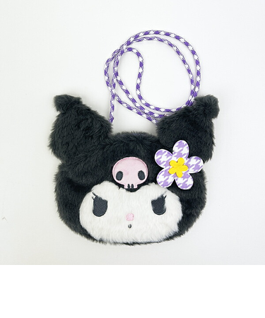 サンリオ クロミ ぬいぐるみサコッシュ カオハナ ショルダーバッグ Sanrio