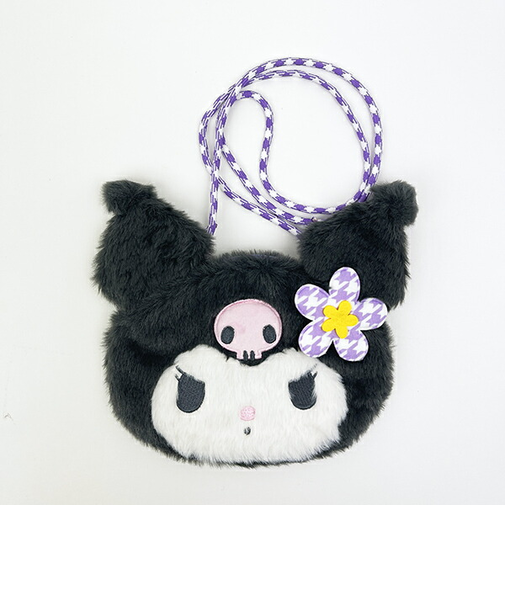 サンリオ クロミ ぬいぐるみサコッシュ カオハナ ショルダーバッグ Sanrio