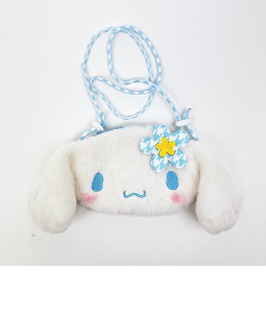 サンリオ シナモロール ぬいぐるみサコッシュ カオハナ ショルダーバッグ シナモン Sanrio